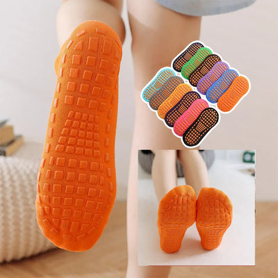 Cotton Kids &amp; Adults Anti-Slip Trampoline Socks