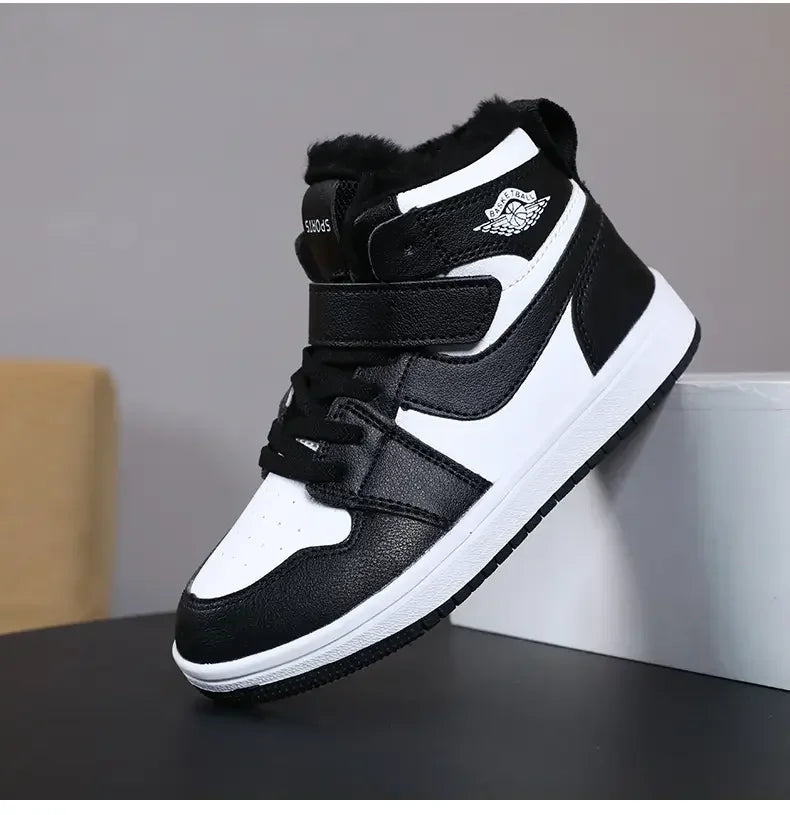 Kids' High-Top Sneakers – Stylish & Comfortable