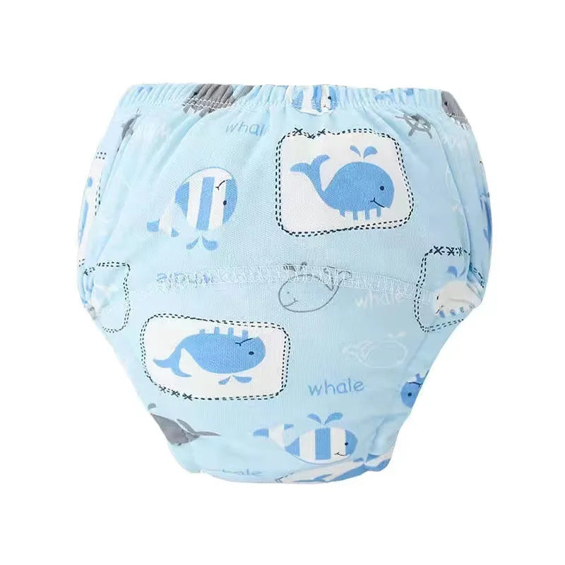 6-Layer Reusable Baby Training Diapers – Absorbent &amp; Eco-Friendly 🌿👶