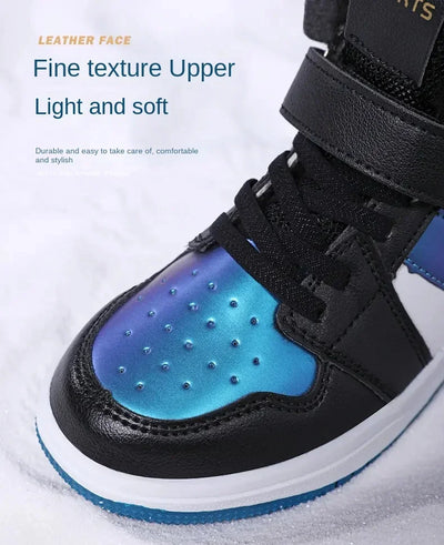 Kids' High-Top Sneakers – Stylish & Comfortable