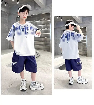 Kids Sports Set - T-shirt and Shorts