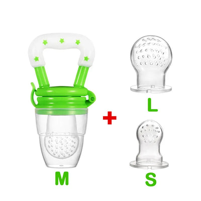 🍼 Baby Nipple Fresh Food Feeder & Teething Pacifier