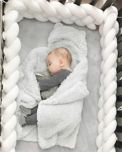 Braided Bed Rail - Protection and Comfort for Baby