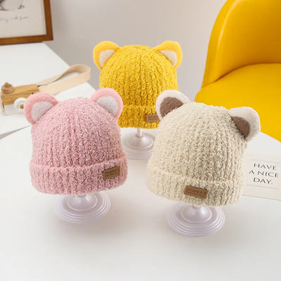 Baby Bear Windproof Beanie – Cozy &amp; Cute