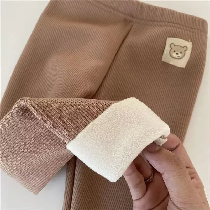 Unisex Kids' Winter Cotton Pants – Warm &Comfortable Daily Trousers