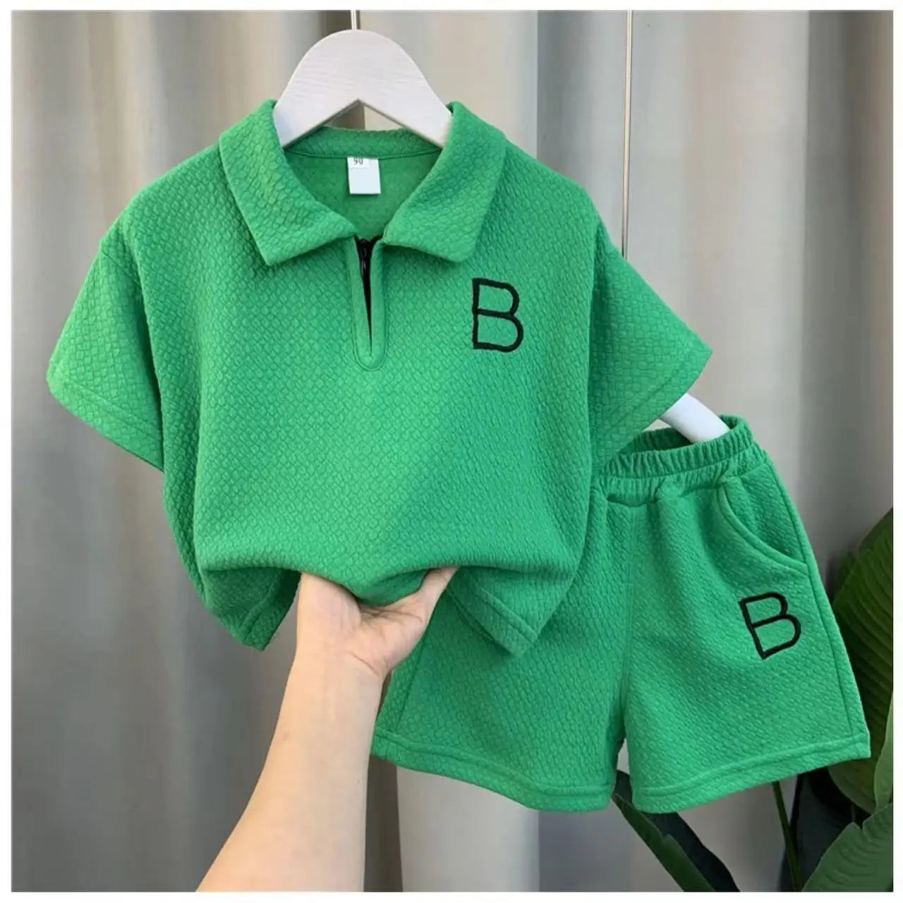 Summer Boys' Tracksuit Set - T-Shirt &amp; Shorts (2PCS)