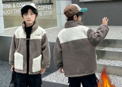 Children's Lamb Wool Warm Jacket – Cozy &amp; Stylish