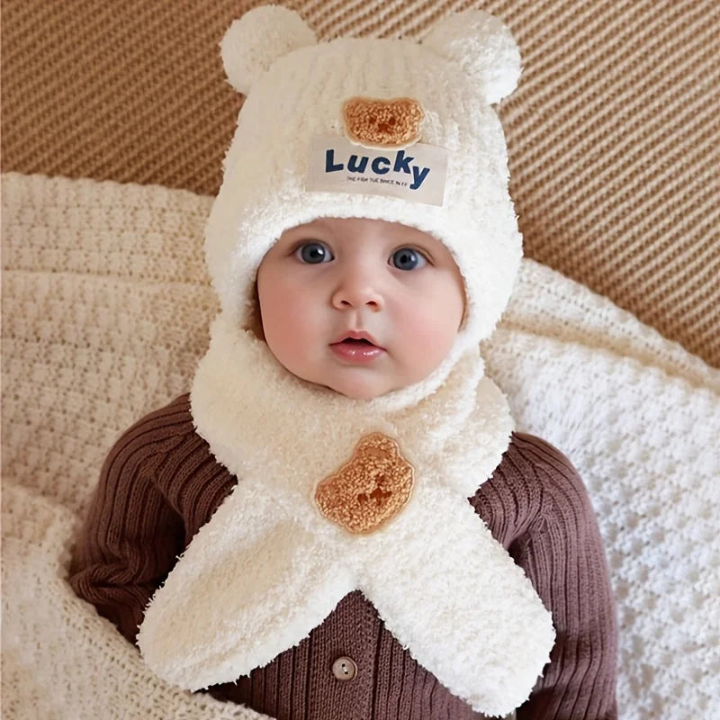 Winter Baby Hat &amp; Scarf Set – Warm &amp; Adorable ❄️🧢