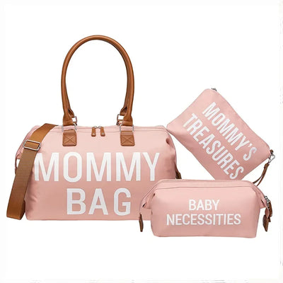 👜 Large Capacity Diaper Bag - Ideal for Moms