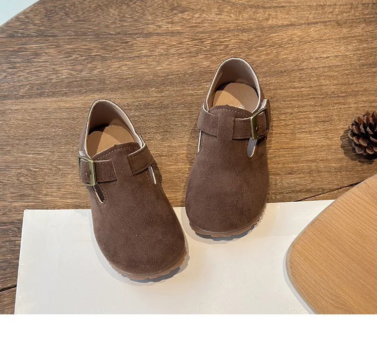 JOYINSIST Kids' Birken Shoes – Soft Leather Casual Shoes for All Seasons