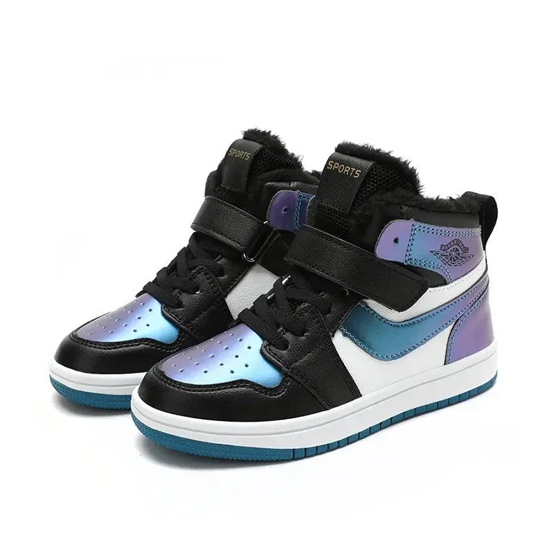 Kids' High-Top Sneakers – Stylish & Comfortable