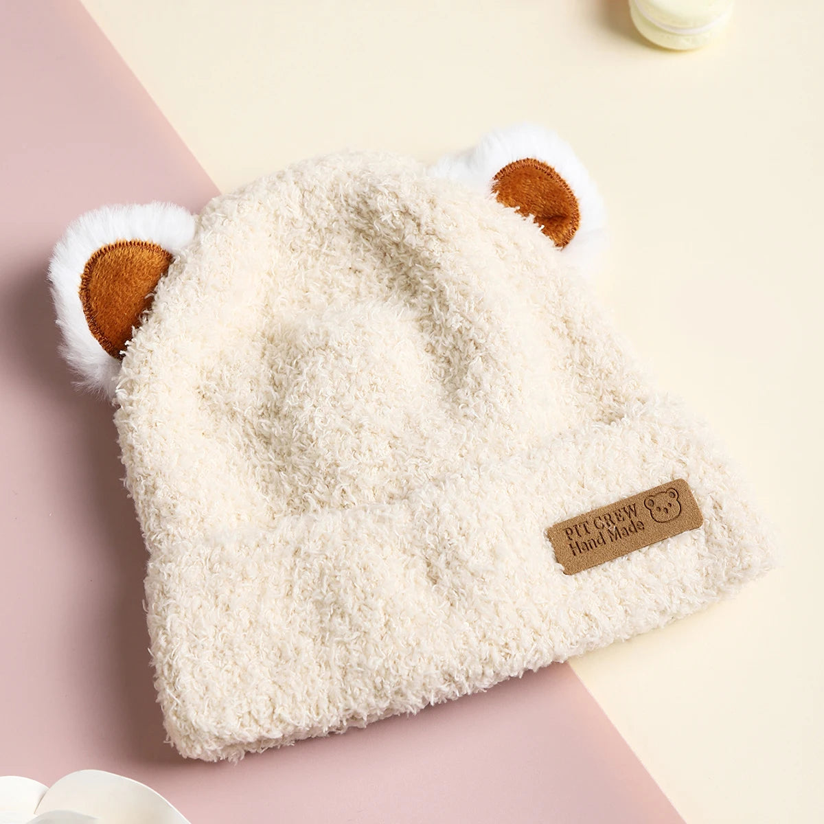 Baby Bear Windproof Beanie – Cozy &amp; Cute