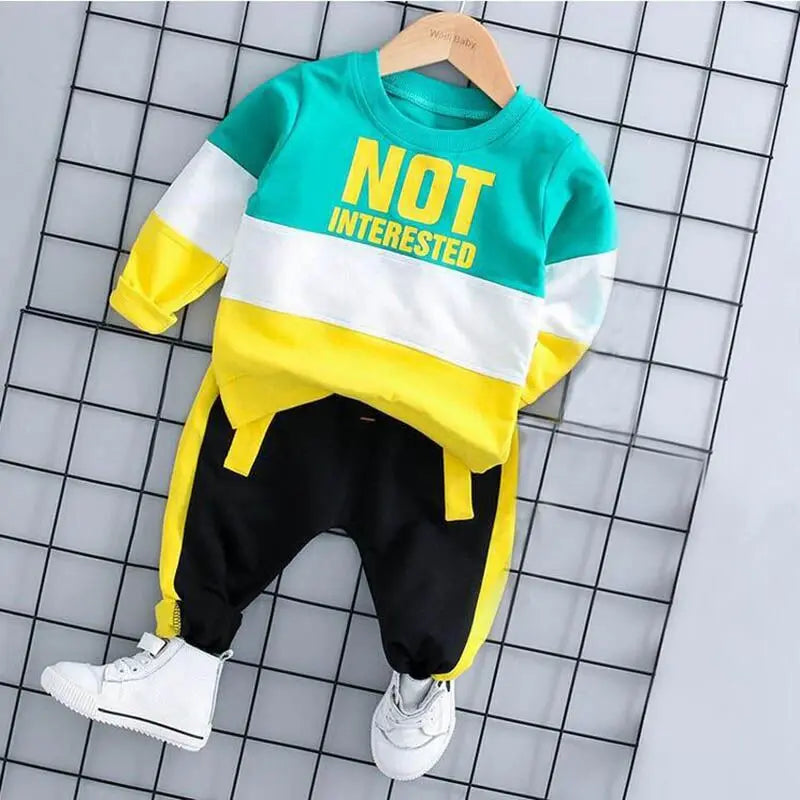 Boys' Cartoon Tracksuit – Comfortable &amp; Stylish Set