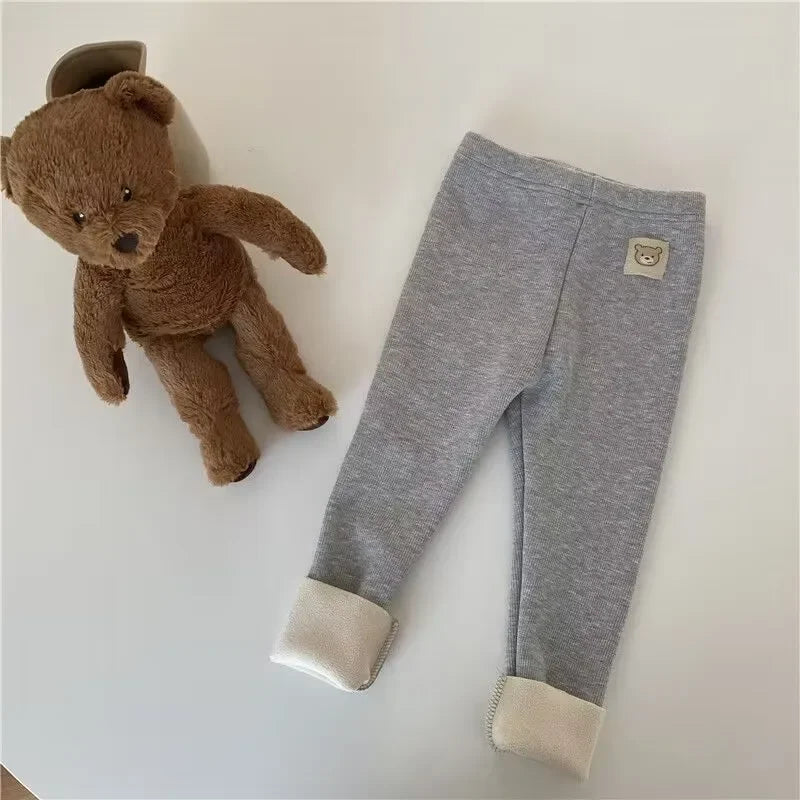 Unisex Kids' Winter Cotton Pants – Warm &Comfortable Daily Trousers