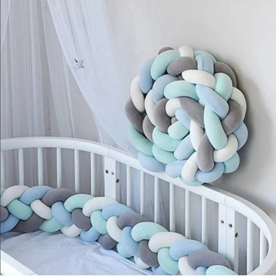 Braided Bed Rail - Protection and Comfort for Baby