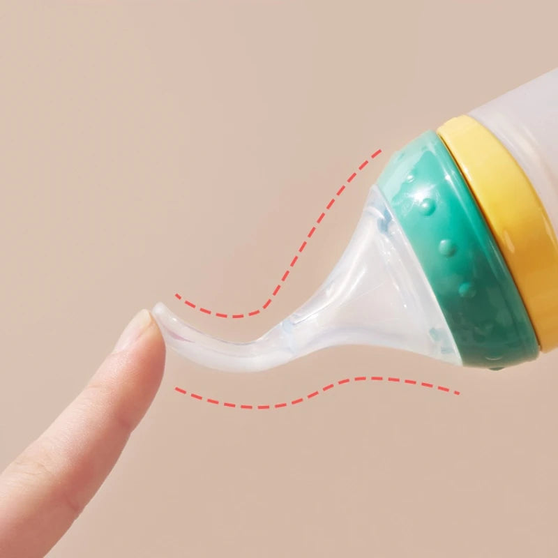 Silicone Baby Feeding Spoon Bottle - BBET