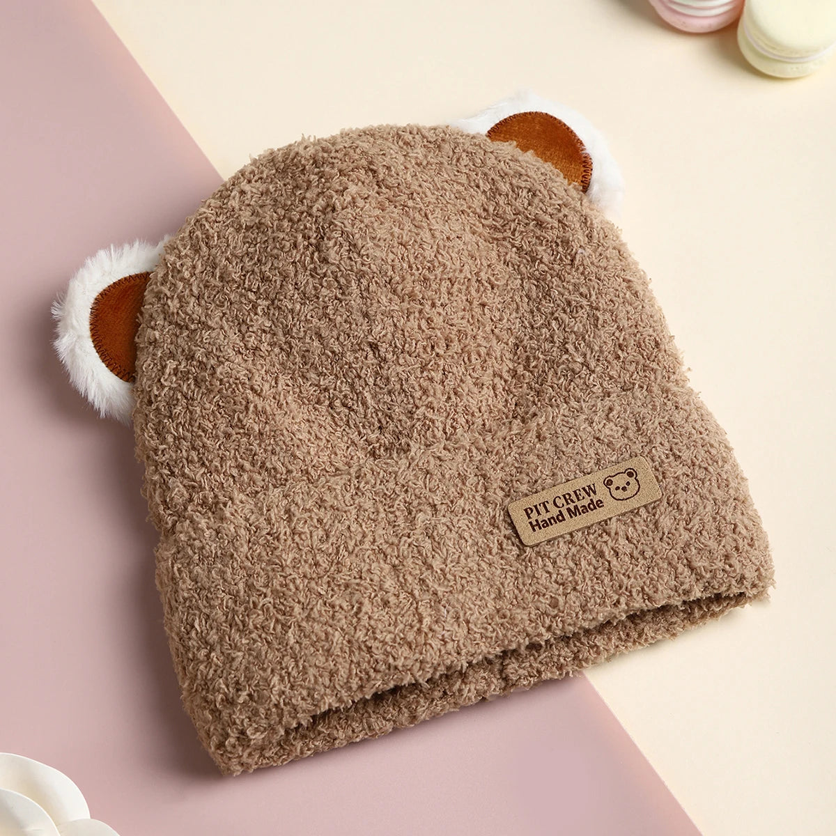 Baby Bear Windproof Beanie – Cozy &amp; Cute