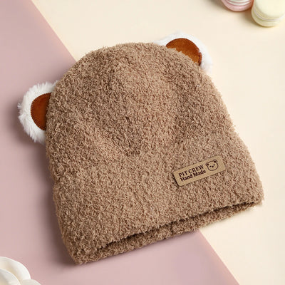 Baby Bear Windproof Beanie – Cozy &amp; Cute