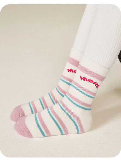 Thick Winter Socks for Girls - Pack of 5 Pairs