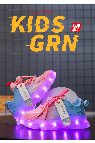 USB Light Up Shoes for Kids - ROYTINKO