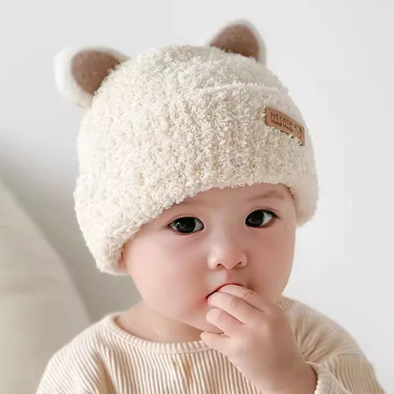 Baby Bear Windproof Beanie – Cozy &amp; Cute