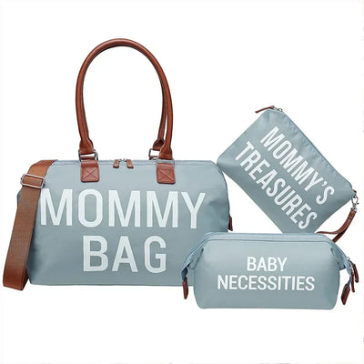 👜 Large Capacity Diaper Bag - Ideal for Moms