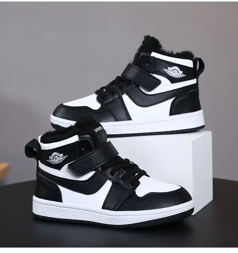 Kids' High-Top Sneakers – Stylish & Comfortable