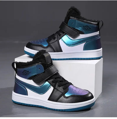 Kids' High-Top Sneakers – Stylish & Comfortable