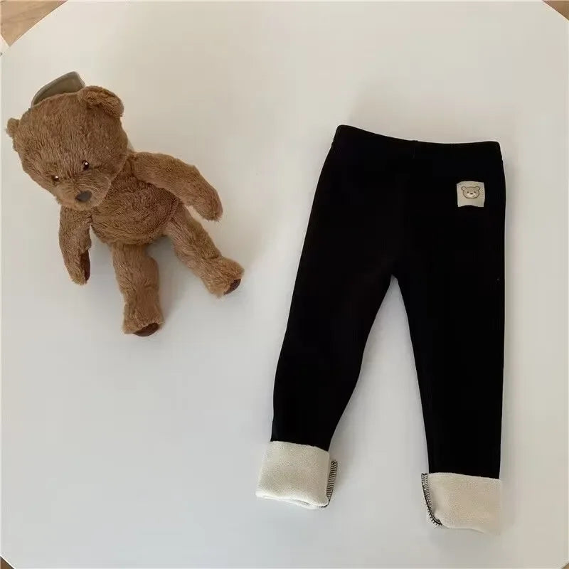 Unisex Kids' Winter Cotton Pants – Warm &Comfortable Daily Trousers