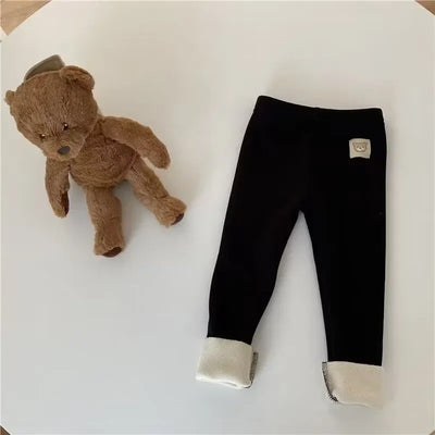 Unisex Kids' Winter Cotton Pants – Warm &Comfortable Daily Trousers