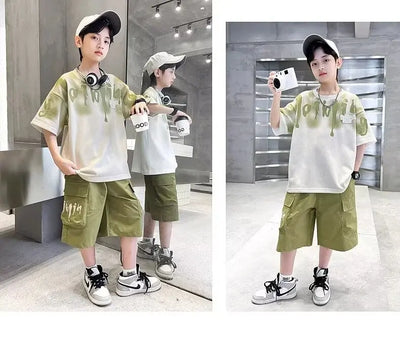 Kids Sports Set - T-shirt and Shorts