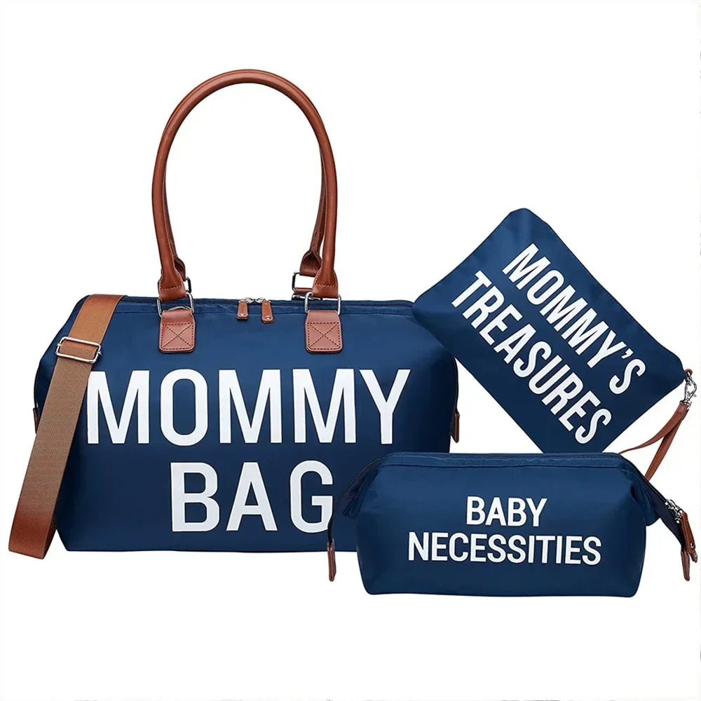 👜 Large Capacity Diaper Bag - Ideal for Moms