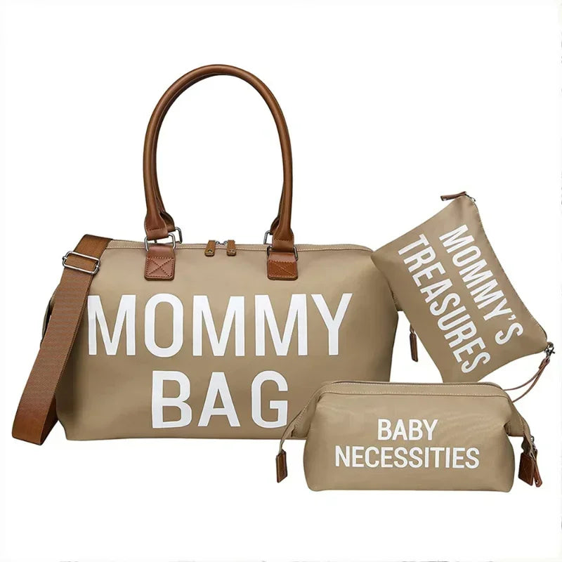 👜 Large Capacity Diaper Bag - Ideal for Moms