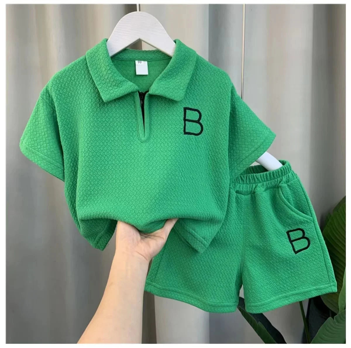 Summer Boys' Tracksuit Set - T-Shirt &amp; Shorts (2PCS)