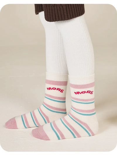 Thick Winter Socks for Girls - Pack of 5 Pairs