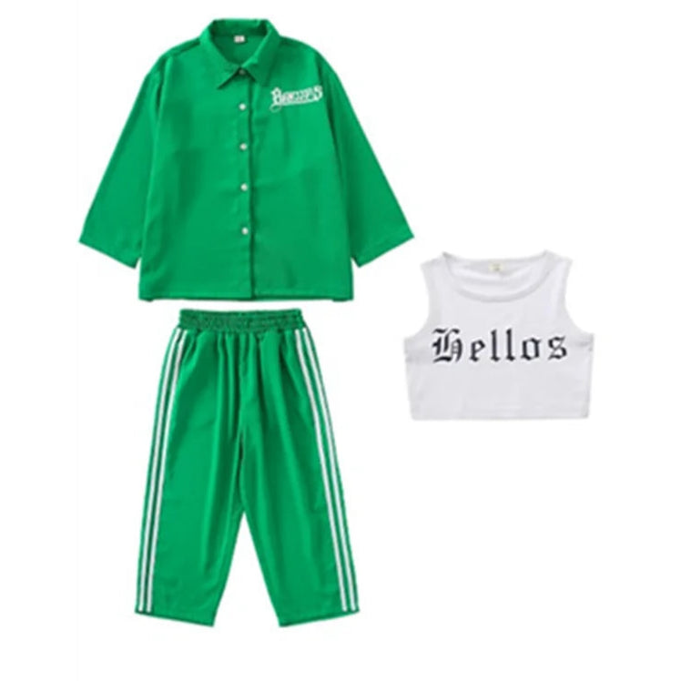 Streetwear Boys &amp; Girls Hip Hop Loose Shirt &amp; Sweatpants Set