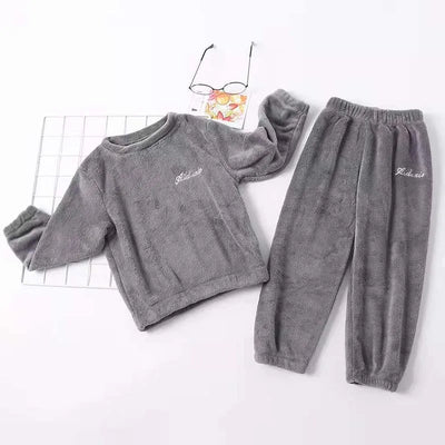 Soft Pajamas Sets for Kids Boys Girls Long Sleeves Pants