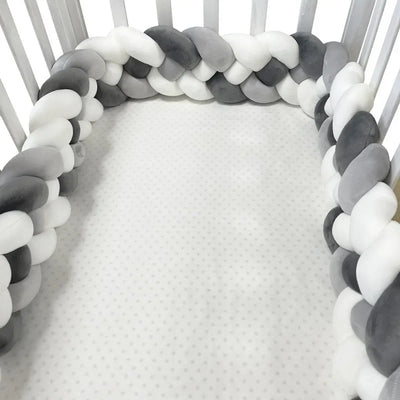 Braided Bed Rail - Protection and Comfort for Baby