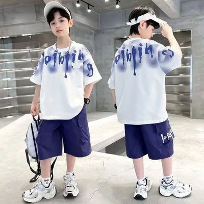 Kids Sports Set - T-shirt and Shorts