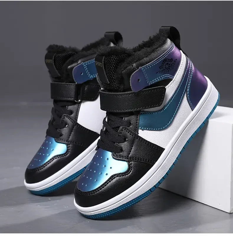 Kids' High-Top Sneakers – Stylish & Comfortable