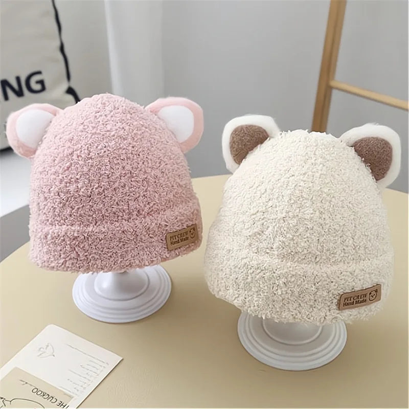 Baby Bear Windproof Beanie – Cozy &amp; Cute