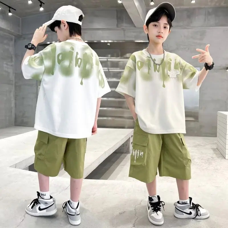 Kids Sports Set - T-shirt and Shorts