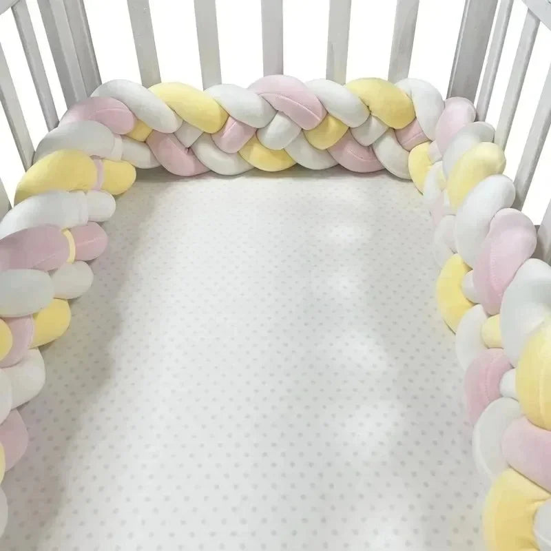 Braided Bed Rail - Protection and Comfort for Baby