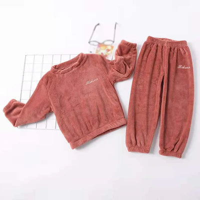 Soft Pajamas Sets for Kids Boys Girls Long Sleeves Pants