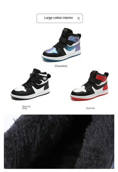 Kids' High-Top Sneakers – Stylish & Comfortable