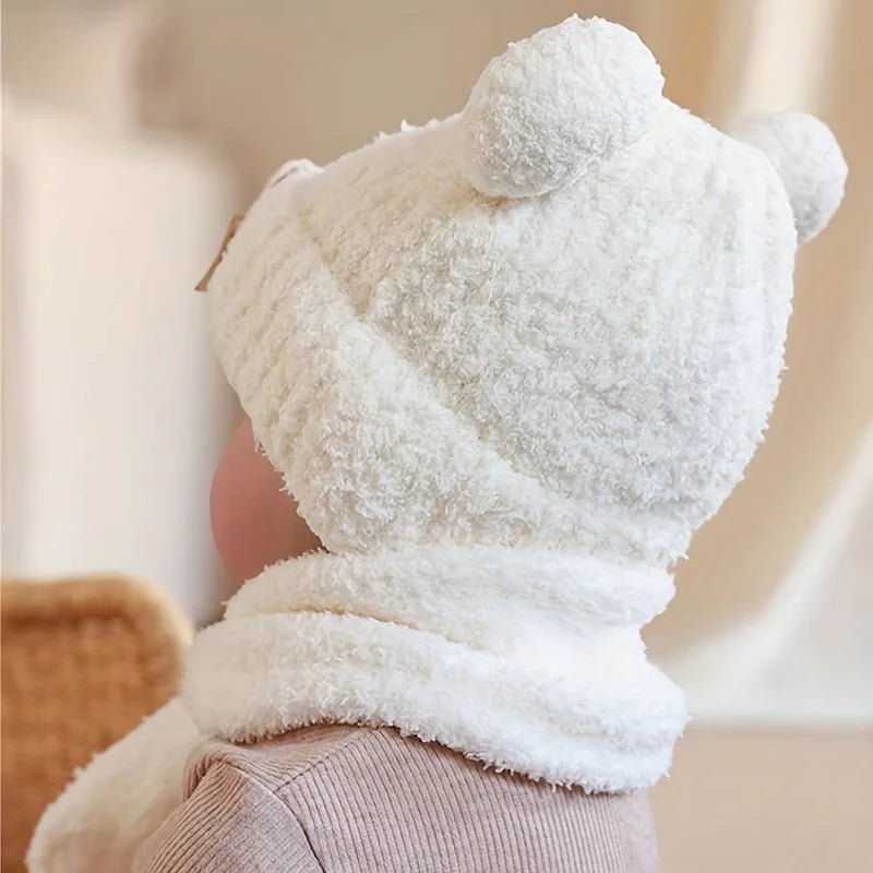 Winter Baby Hat &amp; Scarf Set – Warm &amp; Adorable ❄️🧢