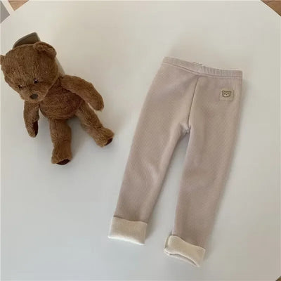 Unisex Kids' Winter Cotton Pants – Warm &Comfortable Daily Trousers