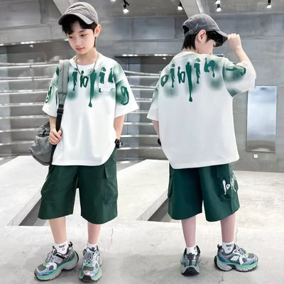 Kids Sports Set - T-shirt and Shorts