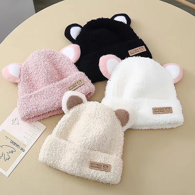 Baby Bear Windproof Beanie – Cozy &amp; Cute