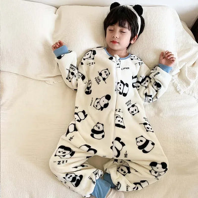 Cartoon Flannel Fleece Children’s Baby Sleepwear